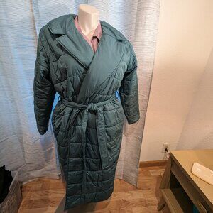 Eloquii - Teal puffer coat - like new! Size 14/16